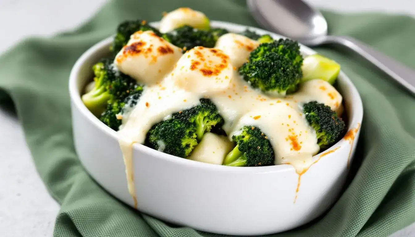 Broccoli Gratinati con Besciamella Fatta in Casa