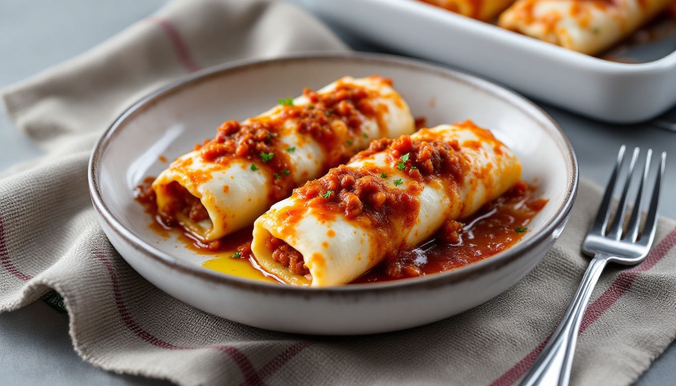 Cannelloni al Ragù e Besciamella