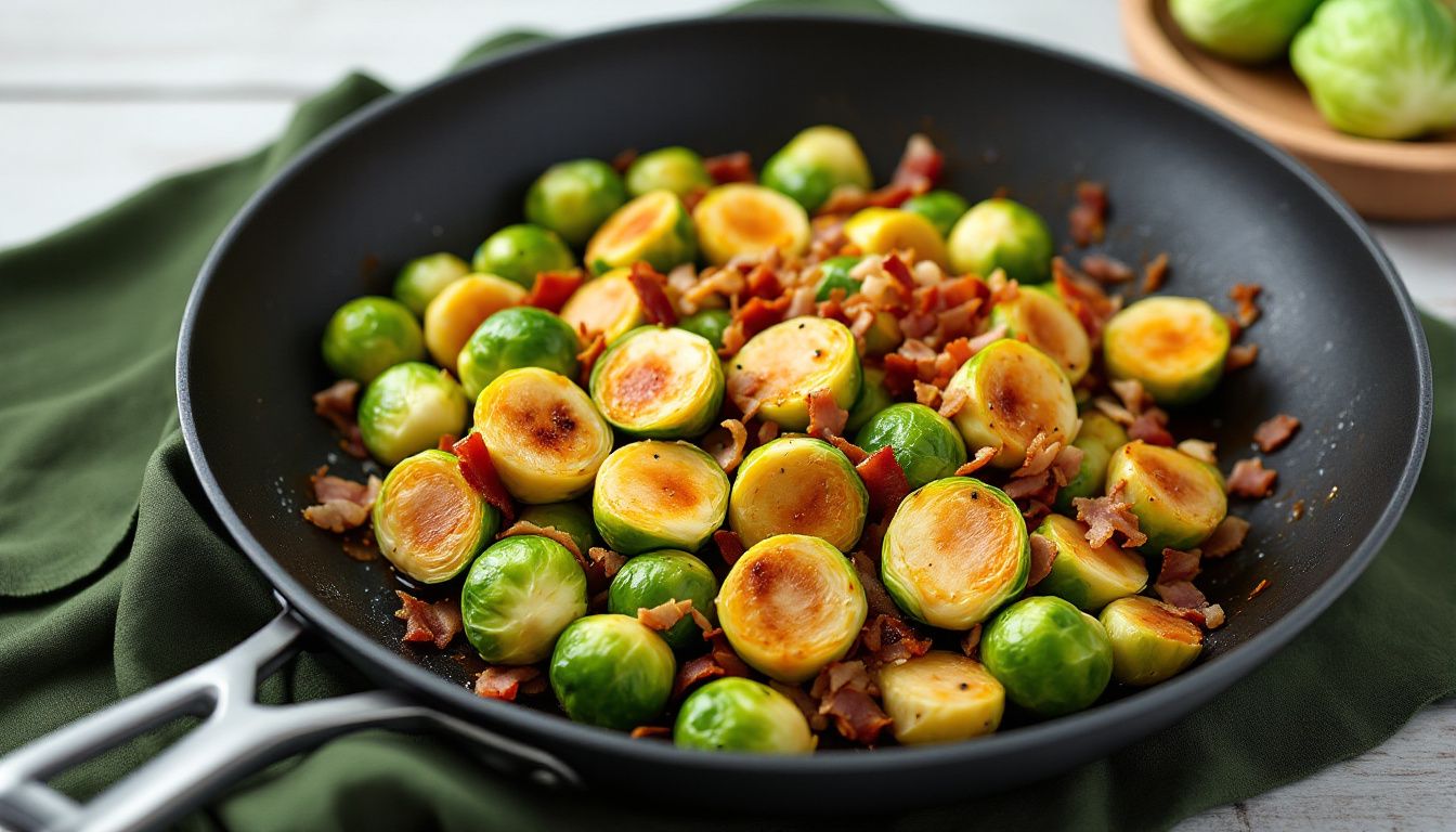 Cavoletti di Bruxelles in Padella con Speck