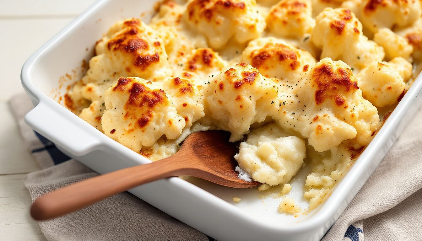 Cavolfiore Gratinato con Besciamella