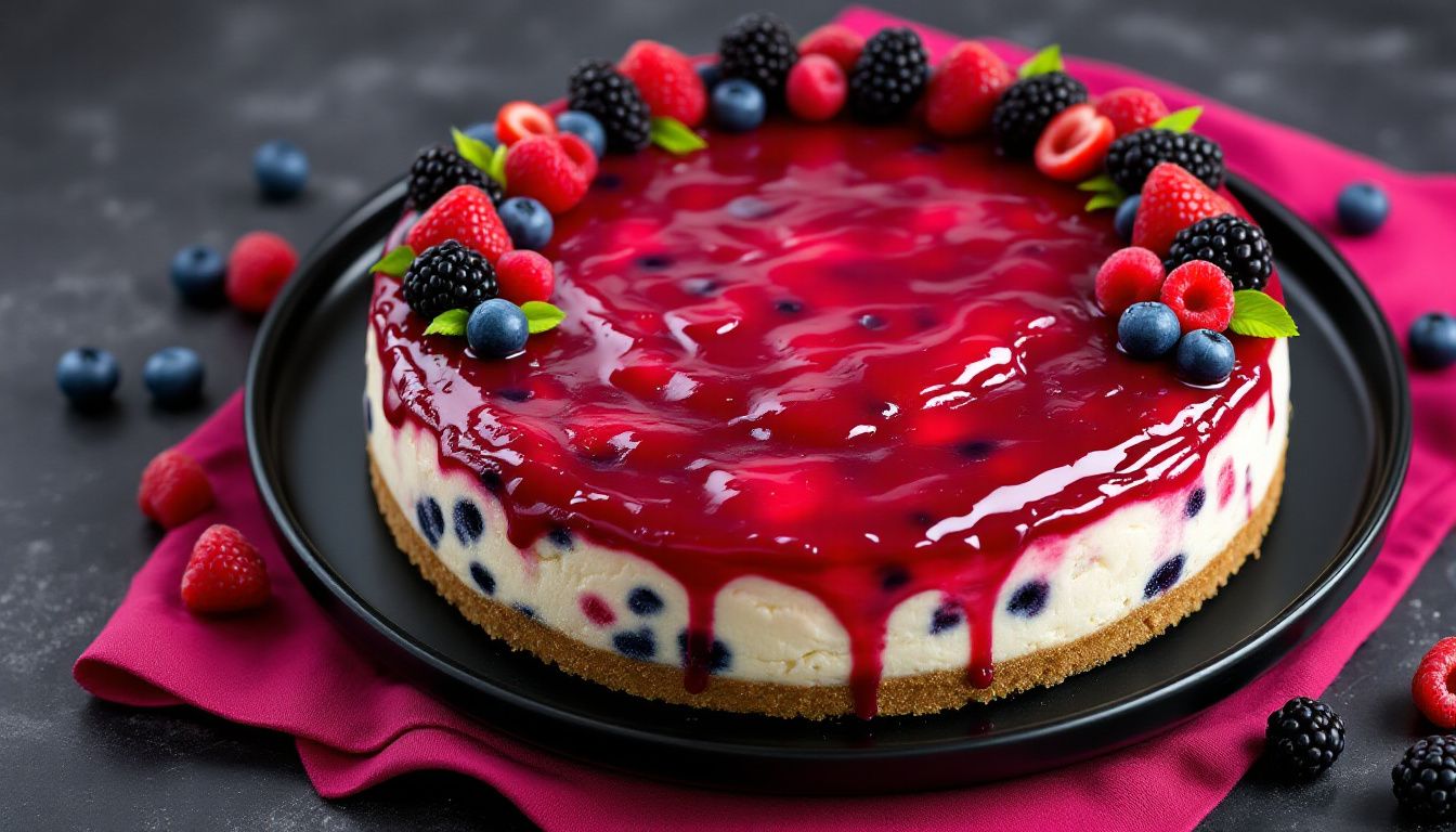 Cheesecake ai Frutti di Bosco