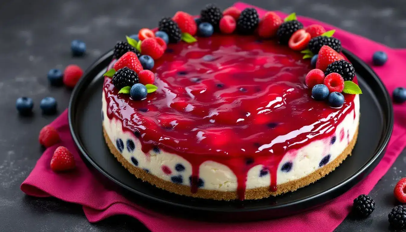 Cheesecake ai Frutti di Bosco