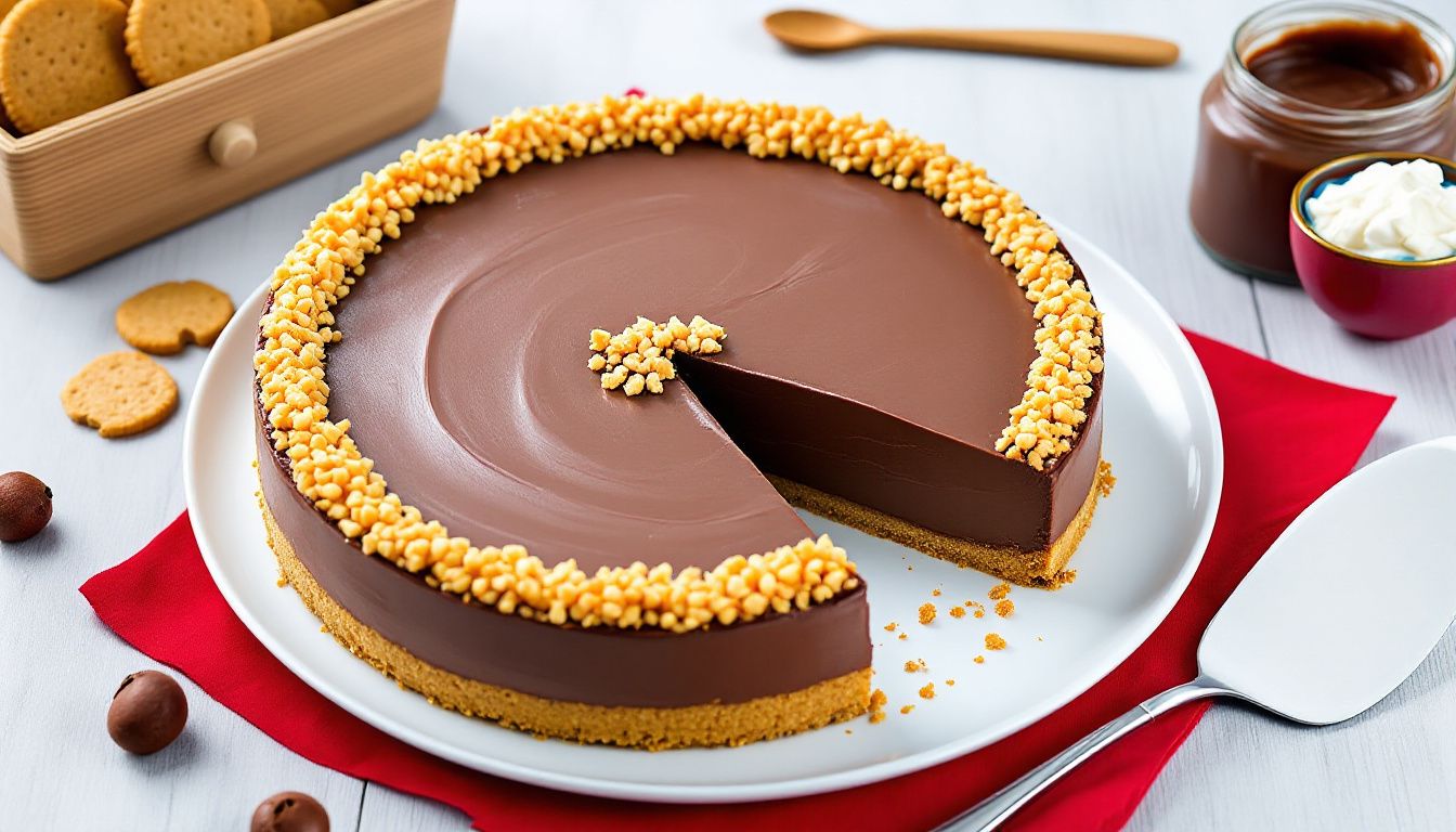 Cheesecake alla Nutella