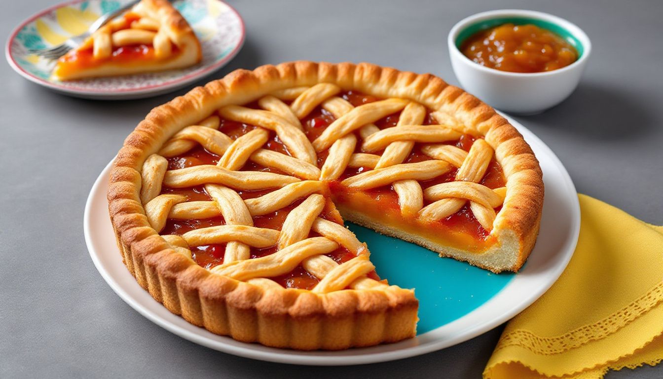 Crostata alla Marmellata con Pasta Frolla