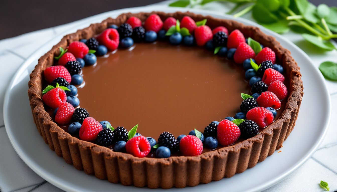 Crostata Morbida al Cioccolato