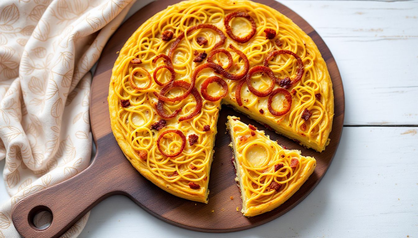 Frittata di Spaghetti