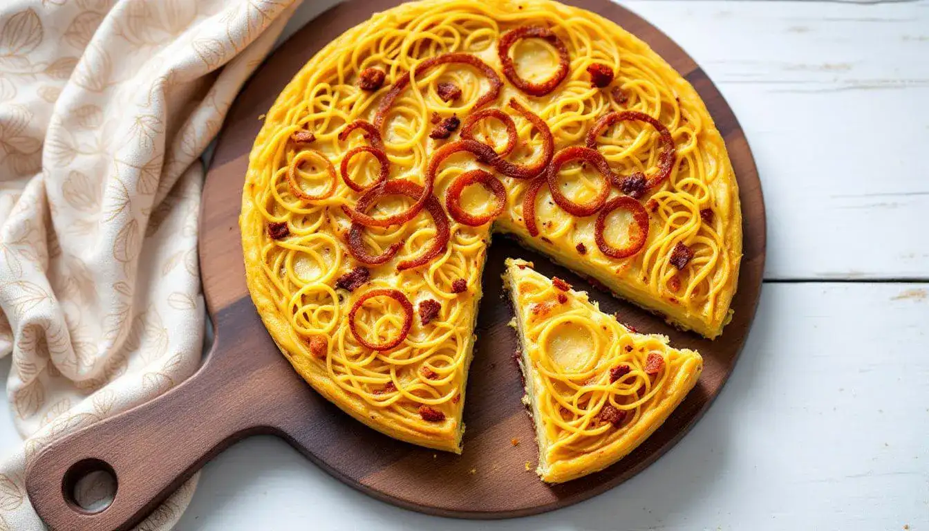 Frittata di Spaghetti