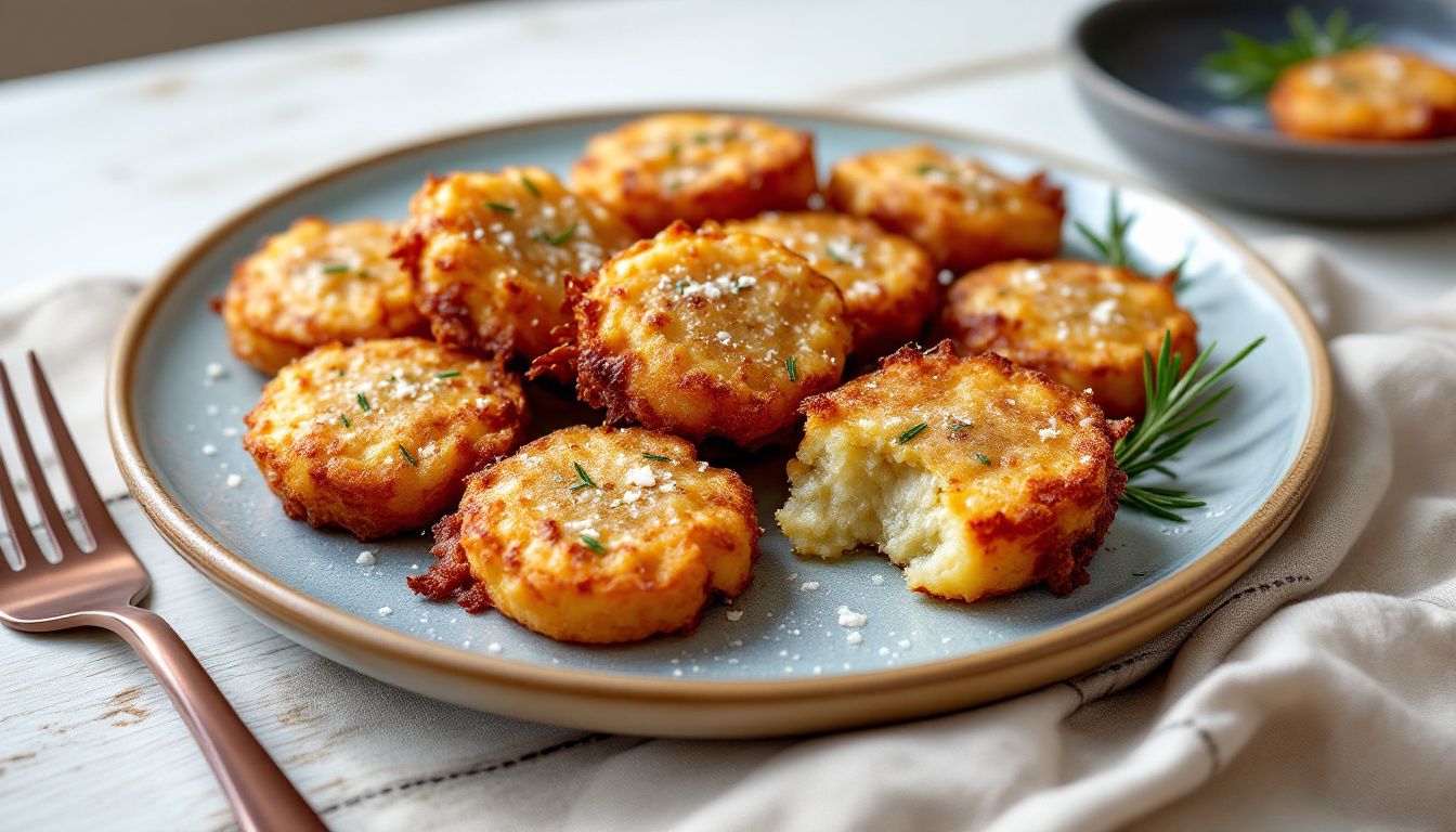 Frittelle croccanti di patate
