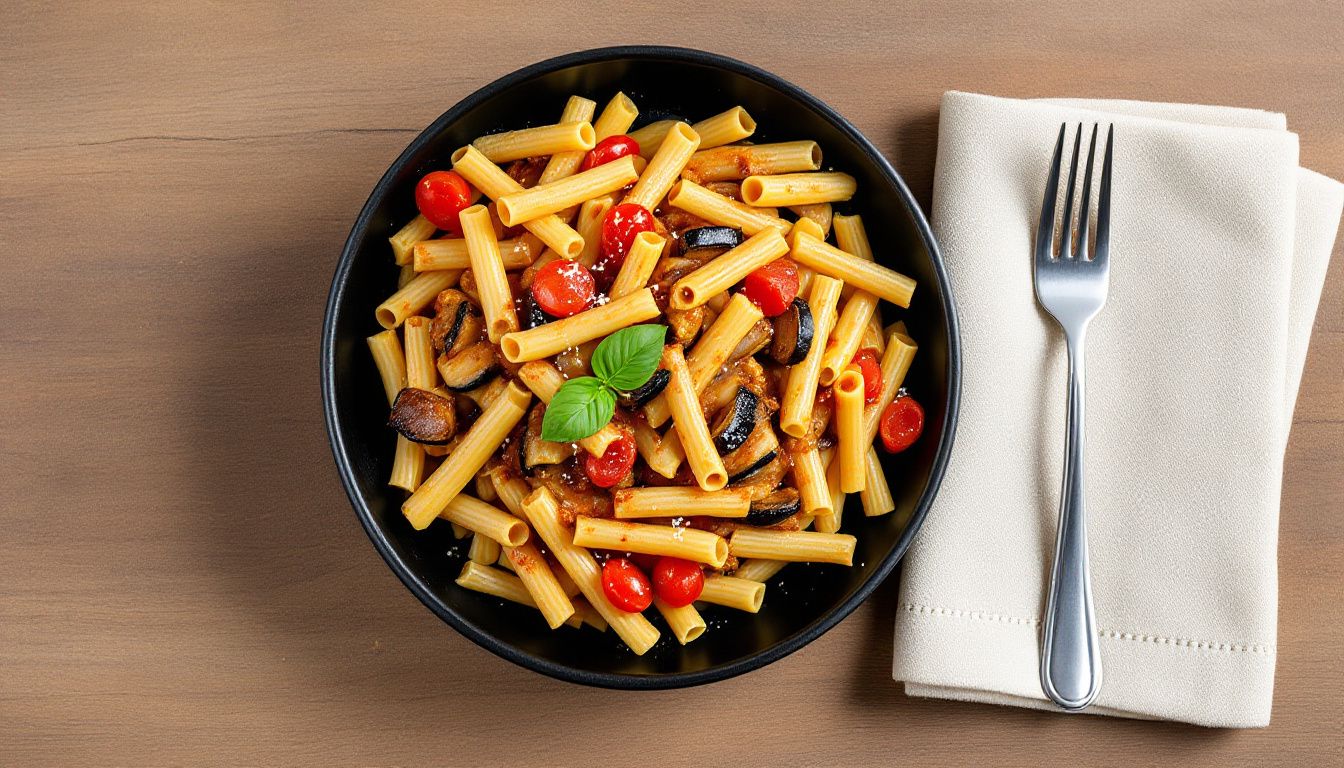 Pasta con le Melanzane