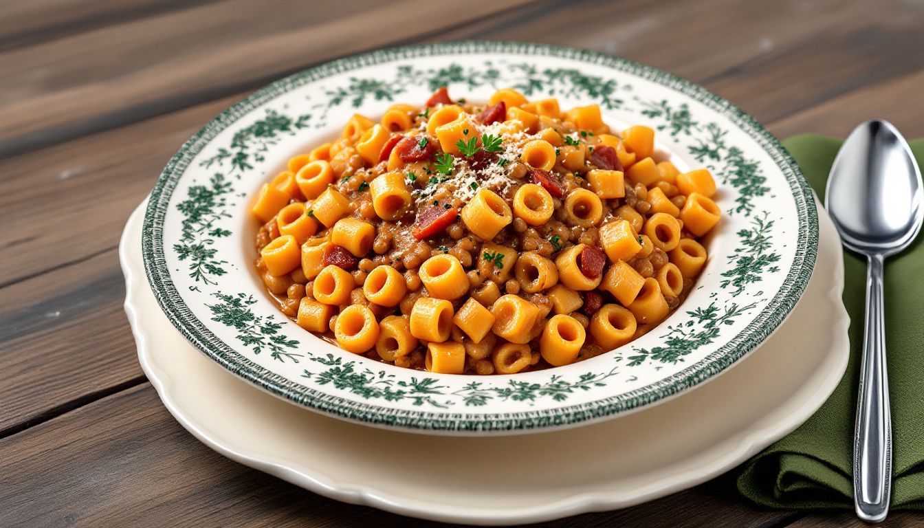 Pasta e Lenticchie