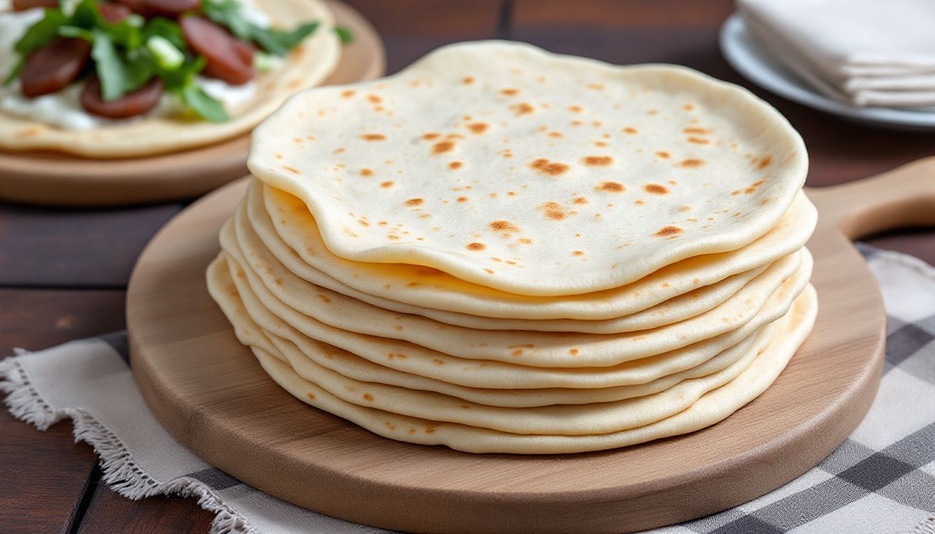 Piadina Romagnola Fatta in Casa