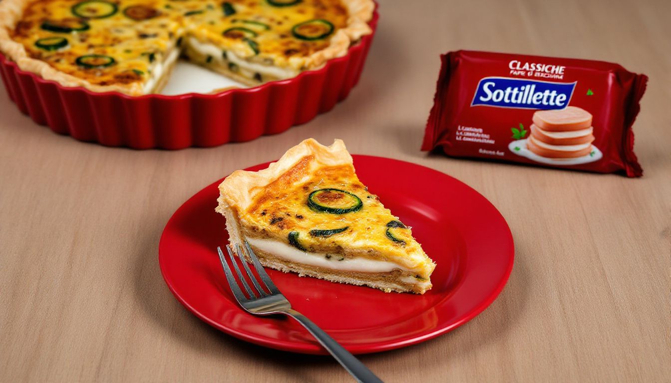 Quiche di Zucchine e Porri