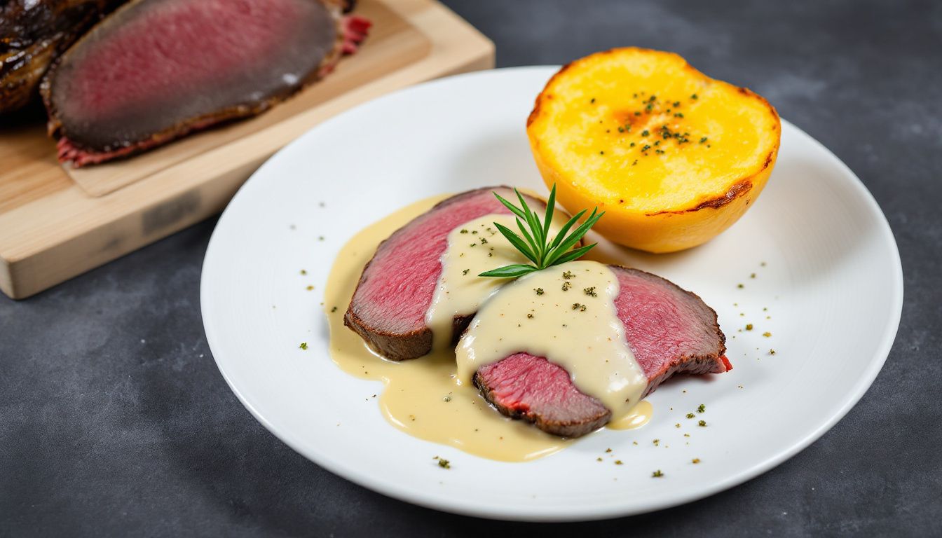 Roast Beef all'Inglese con Patate Aromatizzate
