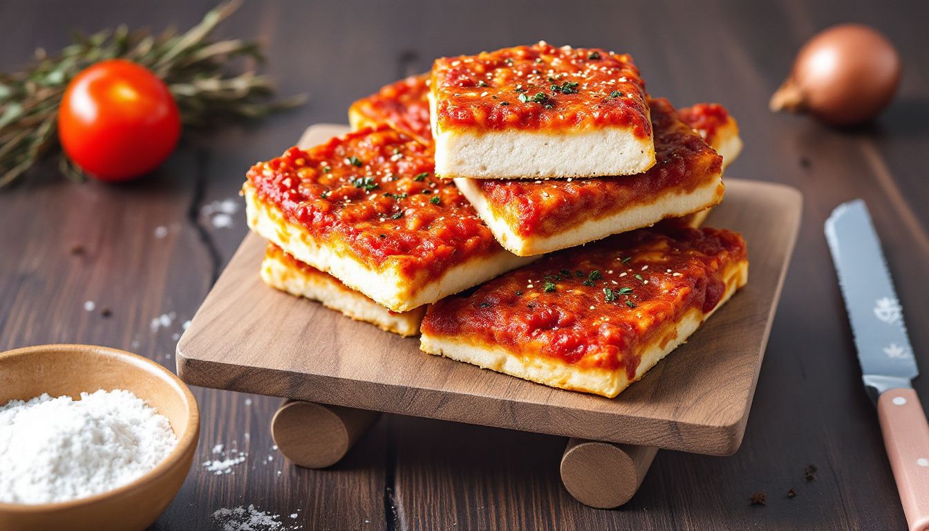 Sfincione palermitano