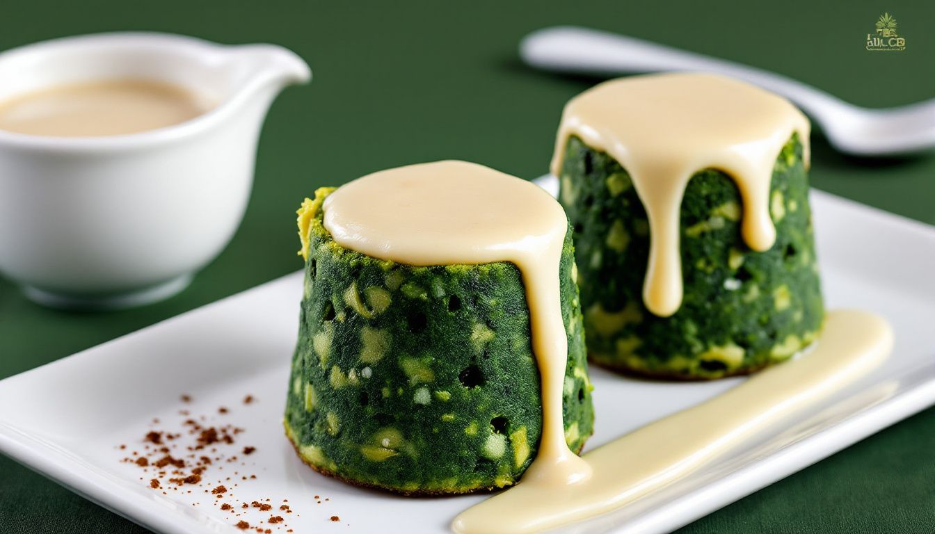 Sformatini di Spinaci con Crema al Parmigiano