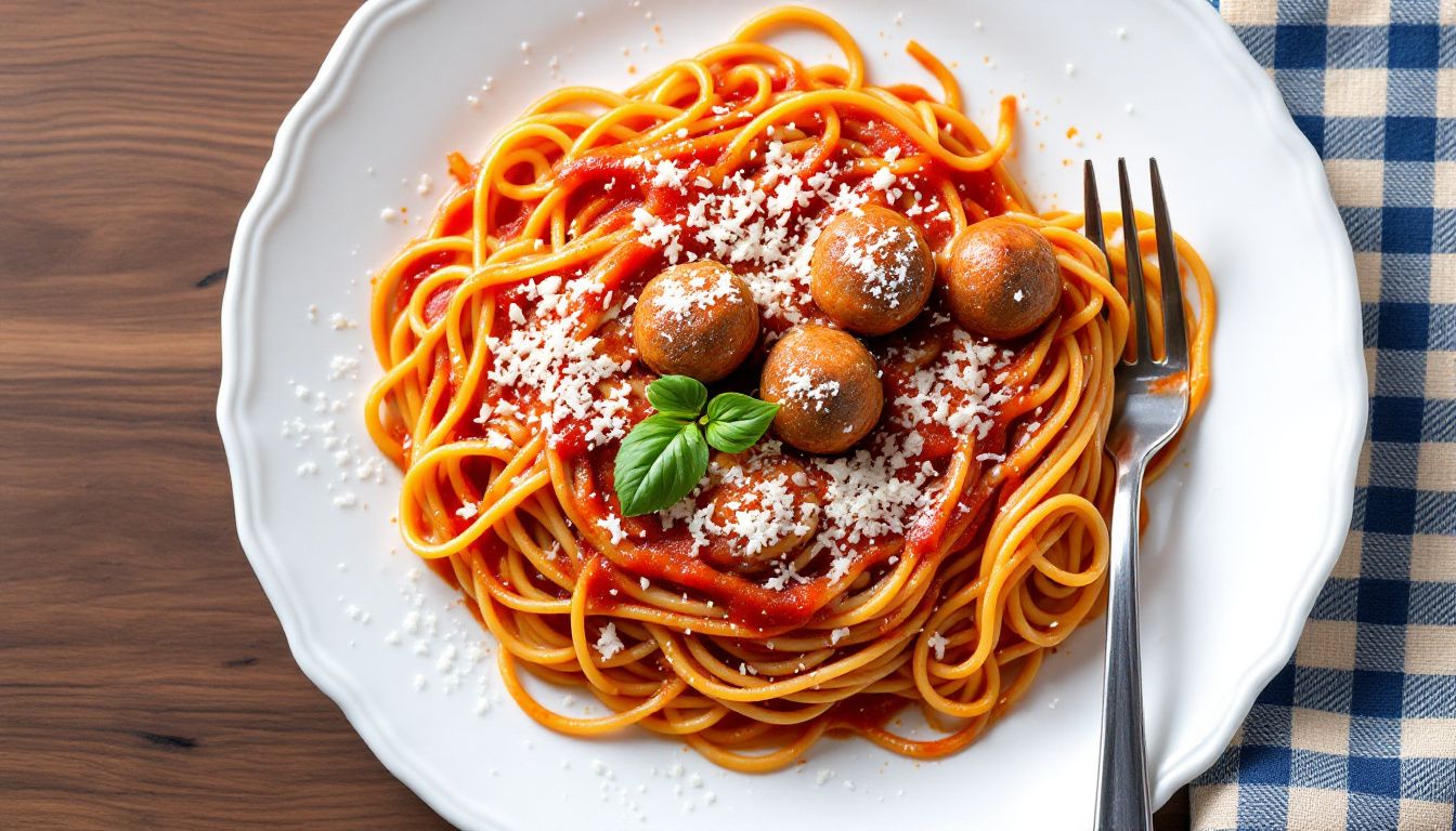 Spaghetti con Polpette