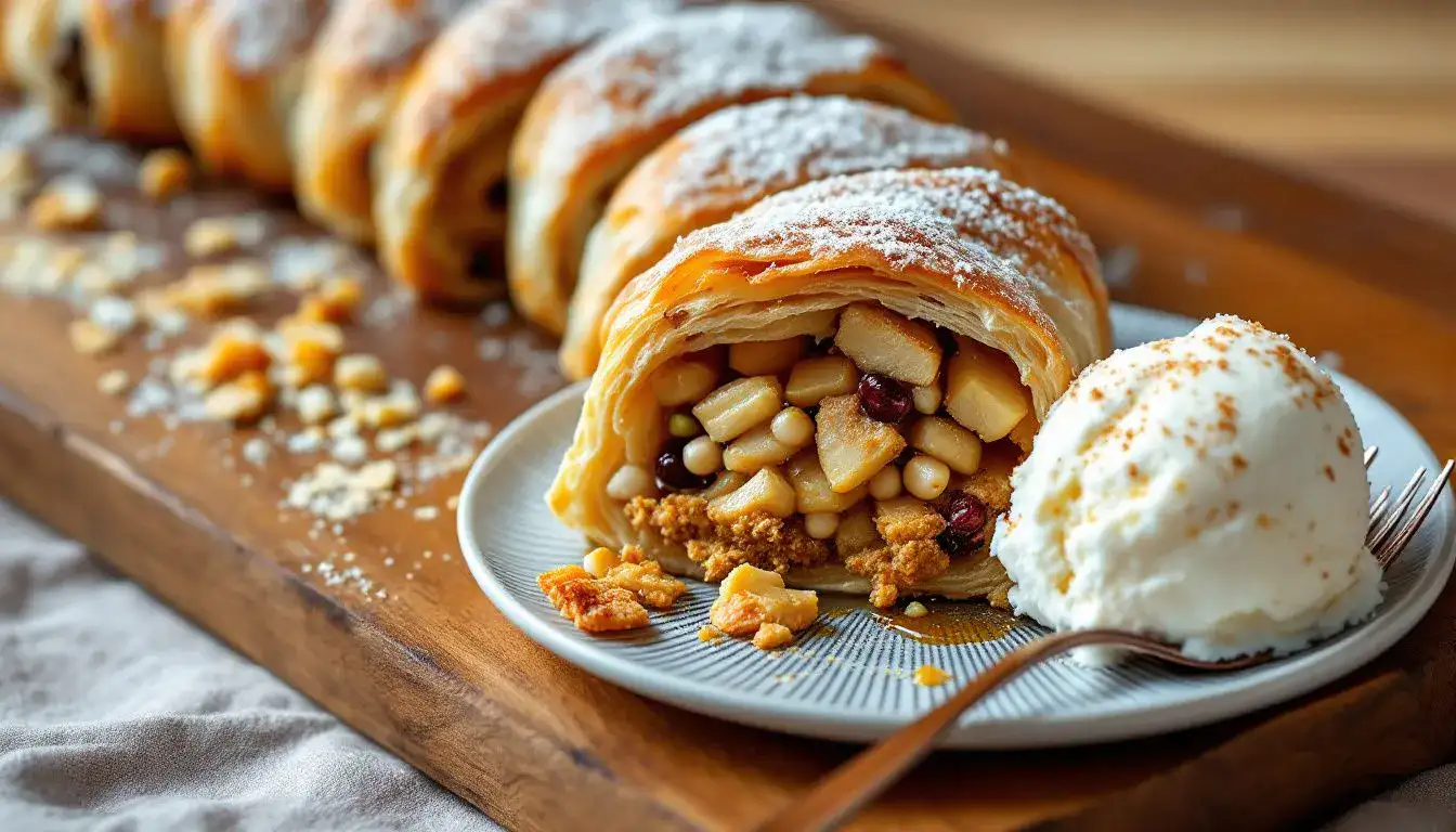 Strudel di Mele con Pasta Sfoglia