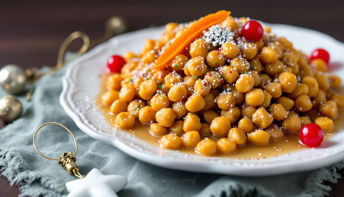 Struffoli tradizionali napoletani