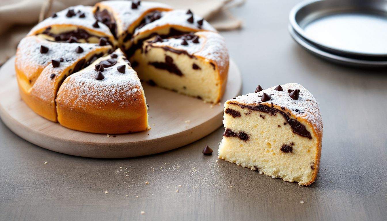 Torta alla Ricotta e Cioccolato