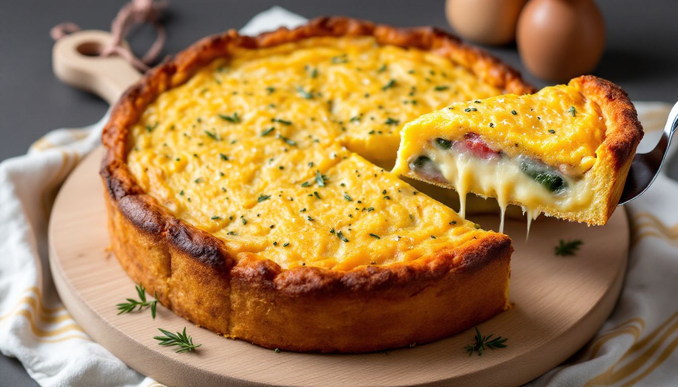 Torta di Patate e Prosciutto