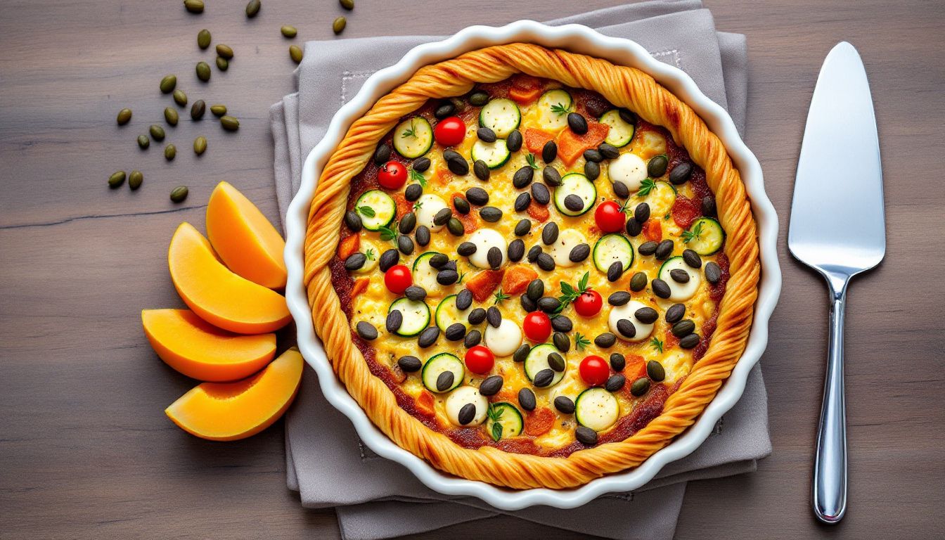 Torta Salata di Zucca e Scamorza