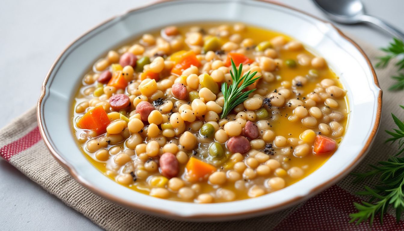 Zuppa di Legumi e Cereali
